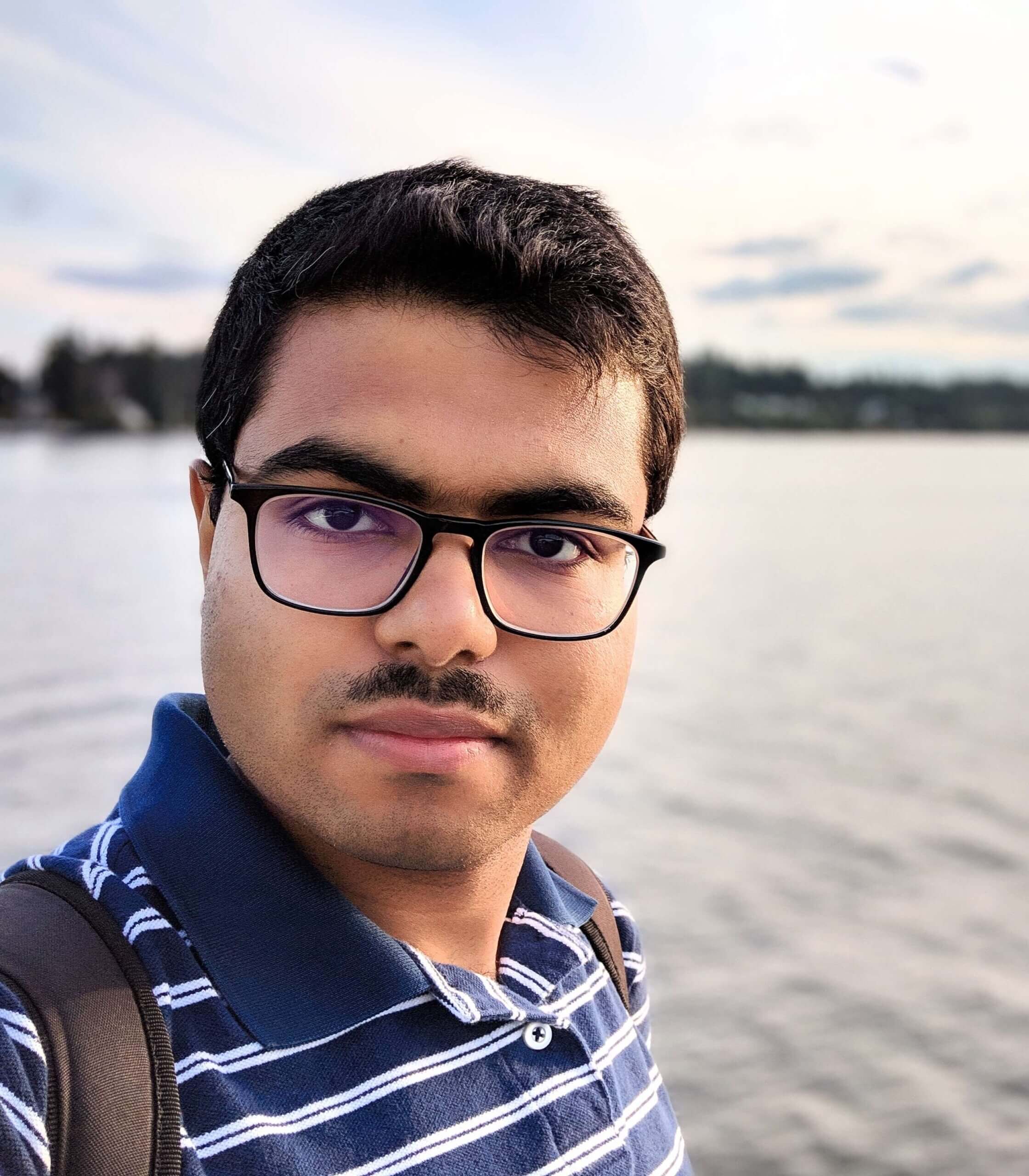 Selfie at the Bainbridge Island, Washington, USA